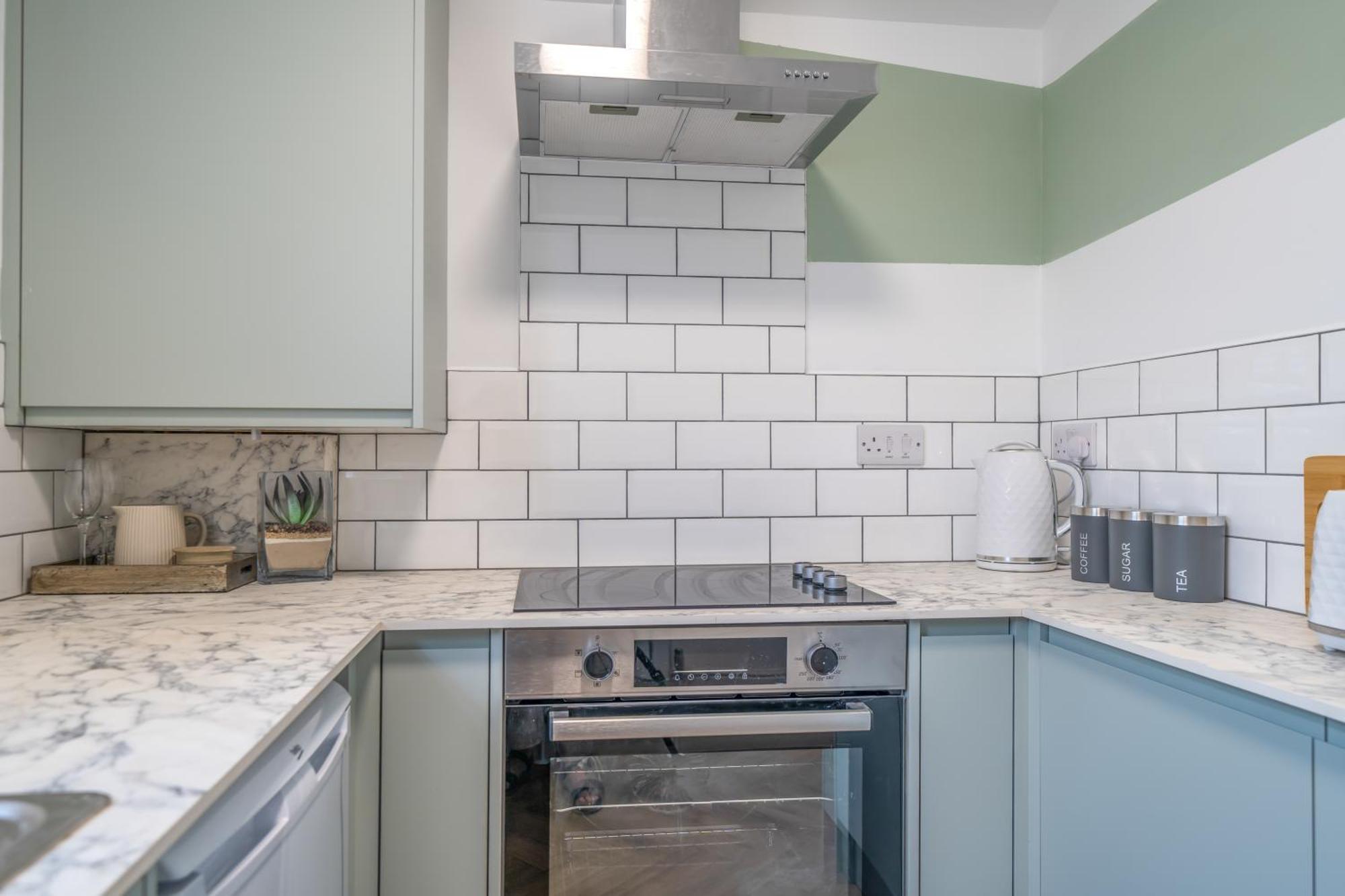 Gorgeous New 1 Bedroom Penthouse Flat 莫克姆 外观 照片